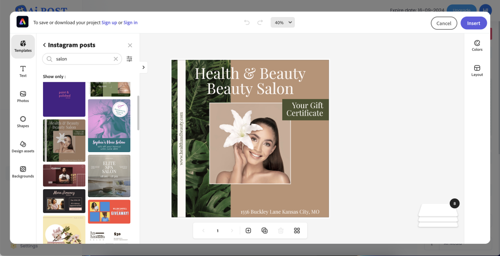 adobe express editor | edit your images with your dashboard